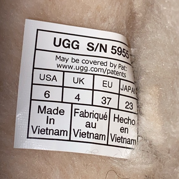 (SOLD) Size 6- Woman's UGG TASMAN Chestnut slipper - Picture 7 of 7